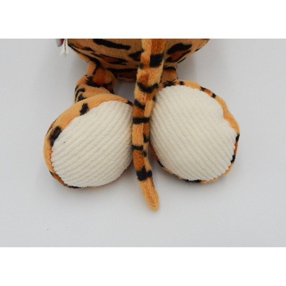 Manhattan Toy Leopard Stuffed Animal Plush Corded Spotted 2009 Orange Black - Picture 7 of 10